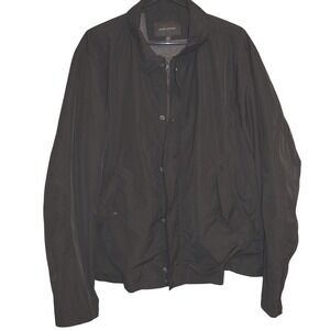 Banana Republic Mens XL Black Lightweight‎ Full Zip Jacket